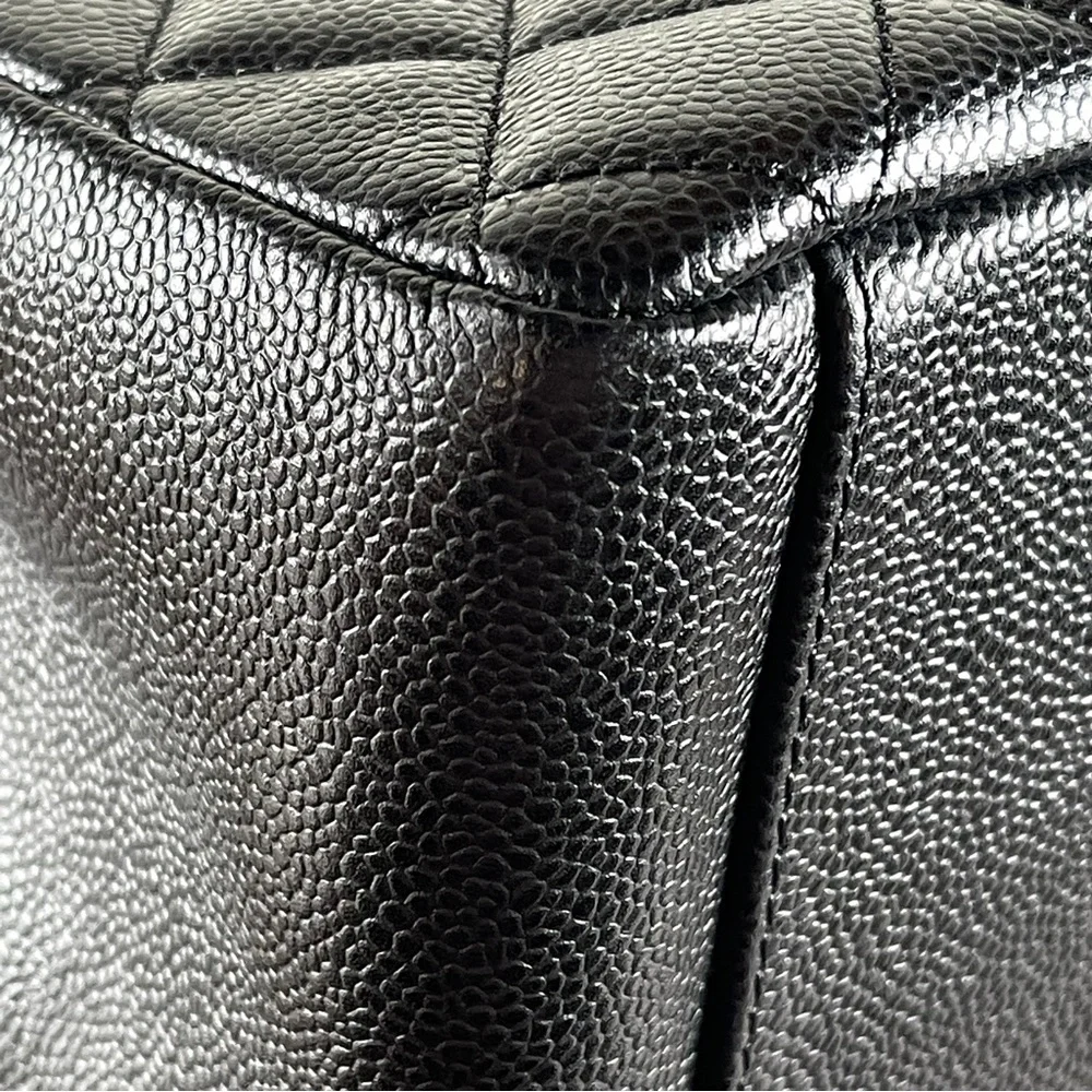 Chanel Black Caviar Grand Shopping Tote - Picture 6 of 16